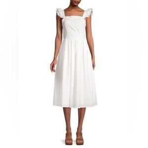 Avantlook ruffle sleeve dress size M